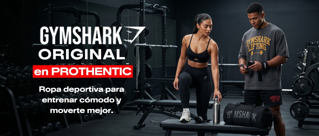 Gymshark Original en PROTHENTIC — ropa deportiva para entrenar cómodo